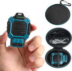 QUPERR Bluetooth Box Small - Mini Bluetooth-k&otilde;lar klambriga, kanderaamiga, magnetiga, IP56 pritsmekindel, kaasaskantav k&otilde;lar koos sisseehitatud mikrofoniga v&auml;litingimustes ja t&ouml;&ouml;s kasutamiseks