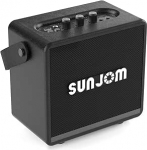 Retro Bluetooth-k&otilde;lar, traadita 105mm Big Horn bassisubwoofer BT 5.3 koos EQ-ga, TWS-paaritamisega, Type-C, TF-kaardi ja USB-ga v&auml;litingimustes peole ja koju