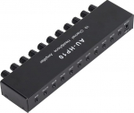 10-kanaliline k&otilde;rvaklappide v&otilde;imendi, 1 sisend, 10 v&auml;ljundit, Stereo Audio Splitter, s&otilde;ltumatu juhtimine, DC 12V 29*8*4