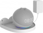 Aokicase JT01 &uuml;hildub Google Nest WiFi ruuteriga + Point2 hoidja seinaplaadi stendi lisavarustus integreeritud kaablijuhtimisega, mille puhul ei ole vaja kruvisid k&otilde;larite lisavarustust (valge)
