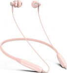 SoundMAGIC S20BT Bluetooth-k&otilde;rvaklapid, kaelarihmaga juhtmevabad k&otilde;rvaklapid, Hi-Fi stereok&otilde;rvaklapid mikrofoniga, kerged spordik&otilde;rvaklapid, pikk taasesitusaeg, roosa v&auml;rvi