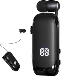 LOBKIN Bluetooth 5.4 k&otilde;rvaklapid, sisset&otilde;mmatav Lavalier mikrofon, m&uuml;rasummutus, IPX5 veekindlad k&otilde;rvaklapid, traadita k&otilde;rvaklapid 20 tundi k&otilde;neaega spordi, kontori ja autojuhtimise jaoks