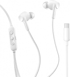 Belkin SoundForm ANC juhtmega k&otilde;rvaklapid USB-C &uuml;hendusega, k&otilde;rvaklapid mikrofoniga - k&otilde;rvaklapid iPhone 17, iPhone 16, iPad mini, Galaxy S25, Google Pixel 10, Android ja muudele seadmetele - valge