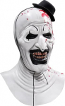 Terrifier Clown Mask, Halloween Art The Clown Mask, hirmutav Killer Role Play Full Head Cosplay Horror Costume Scary Props for Adults