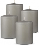 Pillar-k&uuml;&uuml;nlad Pakk 4 helehallid l&auml;bim&otilde;&otilde;duga 7 x 8 cm vahak&uuml;&uuml;nlad Pikk p&otilde;lemisaeg kuni 20 tundi l&otilde;hnastamata Pillar-k&uuml;&uuml;nlad Paljud v&auml;rvid / suurused