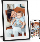 WiFi digitaalne pildiraam, 10,1 tolli, 1280 x 800 IPS HD puuteekraaniga elektrooniline pildiraam, 32 GB pildiraam, automaatne p&ouml;&ouml;ramine, fotode vahetu jagamine k&otilde;ikjalt