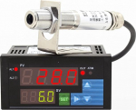 Jieotwice Infrared Temperature Controller, Non-Contact Online Infrared Shortwave Thermometer, Sensor 4-20mA (0-300 Degrees)