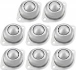 Aexit CY-30A 1-1/4 inch carbon steel roller ball flange conveyor transfer bearing 8pcs (079cde7d91d5e49aa8de907657caebd2)