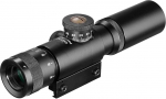 ACEXIER 4X Compact Hunting Air Rifle Rifle Scope Tactical Optical Sight Glass Etched Reticle Rifle Scope with Hinged Lens Caps