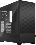 Fractal Design Pop Air Black - Tempered Glass Clear Tint - Honeycomb Mesh Front &ndash; TG side panel - Three 120 mm Aspect 12 fans included &ndash; ATX High Airflow Mid Tower PC Gaming Case