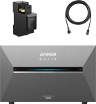 Anker SOLIX Solar Bank 3 E2700 Pro, r&otilde;duelektrijaam m&auml;luga, 4 MPPT (3600W), kuni 16 kWh v&otilde;imsus, 1200 W kahesuunaline, Anker Intelligence, Plug & Play (ilma pikenduskaabliteta p&auml;ikesepanga jaoks).