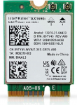 AX1690i Killer Series t&auml;iustatud WiFi 6E adapter | Gaming WiFi adapter | CNVio2 M.2 Wifi kaart | 3.0 Gbps WiFi arvutile | Bluetooth 5.3 tugi | N&otilde;uab Intel 12. p&otilde;lvkonna protsessorit | N&otilde;uab Intel 12. p&otilde;lvkonna protsessorit