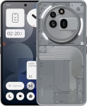 Nothing Phone (3a) Pro 256 GB - mobiiltelefon 50 MP periskoopkaamera, 50 MP p&otilde;hikaamera, 60x ultrasuum, oluline ruum, 12 GB RAM, pikk aku ja 6,77-tolline FHD+ AMOLED-ekraan - hall