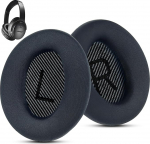 Mugavad kangast k&otilde;rvapadjad Bose QuietComfort 35/Qc35ii k&otilde;rvaklappidele, &uuml;hilduvad QC45, QC25, QC2, QC15/ Around-Ear 2 AE2i AE2w / SoundTrue & SoundLink seeria k&otilde;rvaklappidega