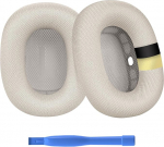 Asendatavad k&otilde;rvapadjad AirPods Max k&otilde;rvaklappidele MMOBIEL - Premium - m&auml;luvaht ja v&otilde;rkkangast k&otilde;rvaklappide k&otilde;rvapadjad silikoonkihiga - k&otilde;rvaklappide asenduspadjad - Polar Star