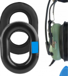 Geekria Sport Cooling Gel k&otilde;rvapadjad asendus David Clark H10-60 H10-20 H10-13.4 H10-76 H10-30 H10-13S k&otilde;rvaklapid m&uuml;rav&auml;hendusega lennuki k&otilde;rvaklapid (must)