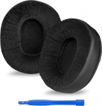 Linkidea asendusk&otilde;rvapadjad Audio-Technica M50X / M50XBT2 / M40X / M70X / MSR7 / MSR7NC / MSR7BK / MSR7GM k&otilde;rvapadjadele (eriti paksud/mustad)