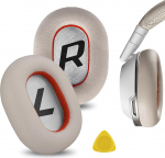 Geekria asendusk&otilde;rvapadjad Plantronics BackBeat PRO 2 k&otilde;rvaklappidele EarPad k&otilde;rvapadi k&otilde;rvapadjad k&otilde;rvapadjad k&otilde;rvapadjad asendamine (valge/punane)