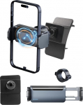 YEE PIN mobiiltelefoni hoidik, mis sobib Hyundai Tucson NX4 2021-2024 jaoks | 360&deg; p&ouml;&ouml;ramine | automaatne lukustus | &uuml;hildub 4-7-tollise nutitelefoniga, Tucsoni auto lisaseadmed
