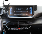 Mobiiltelefonihoidja auto, mis &uuml;hildub 2020-2023 Peugeot 208 2008 e-208 e-2008 mobiiltelefonihoidja tarvikutega (2020-2023 208/2008/e208/e2008 jaoks 10 tolli)