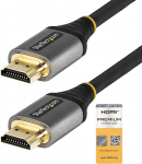 StarTech.com 1 m Premium sertifitseeritud HDMI 2.0 kaabel - Kiire Ultra HD 4K 60Hz HDMI kaabel Ethernetiga - HDR10, ARC - UHD HDMI videokaabel - UHD monitoridele, teleritele, kuvaritele - M/M (HDMMV1M)