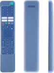 Silikon-Fernbedienung f&uuml;r Sony Bravia Smart TV Sprachfernbedienung RMF-TX500E RMF-TX500U RMF-TX500P RMF-TX600U RMF-TX600E RMF-TX602P, waschbar, rutschfest, mit Anti-Verlust-Umh&auml;ngeband