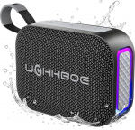 Bluetooth k&otilde;lar Kaasaskantav muusikakast Bluetooth 6.0 kingitused meestele naistele 24 tunni m&auml;nguaeg TWS Stereo 360&deg; heli RGB valgus k&auml;ed-vabad funktsioon v&auml;litingimustes, peol, telkimisel
