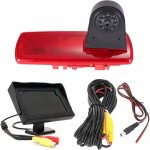 HD piduritulede kaamera 4,3-tollise LCD monitoriga, &ouml;ise n&auml;gemise tagantvaate kaamera asendamine Opel Vauxhall Vivaro B Combi Box Turbo FWD X82/Trafic III 3 Bus Box/NV300 Box X82 J4/Primastar jaoks