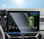 SHAOHAO &uuml;hildub Dacia Duster 3 2024 2025 Navigatsiooniekraani kaitsekile kriimustuskindel s&otilde;rmej&auml;lgede vastane kaitsekile karastatud klaasist Dacia Duster 3 tarvikud