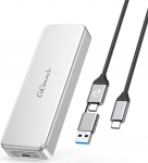 GiGimundo G40 USB4 40Gbps kaasaskantav SSD 4TB, CNC-t&ouml;&ouml;deldud alumiinium, integreeritud aktiivne turboventilaator, v&auml;line SSD sisu loojatele ja loomingulistele professionaalidele, kuni 3200MB/S kiire andmeedastus