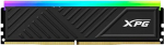 ADATA DDR4 16GB 3600-18 XPG D35 RGB BK &uuml;he salve musta v&auml;rvi