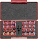 PB Swiss Tools ToolBox 80 augustatud PZ PH TX Torx Robertson kuuskantotsakate | PB C6.791 TB | 100% Swiss Made | sisaldab magnetilist otsakuhoidjat t&ouml;&ouml;stuses ja k&auml;sit&ouml;&ouml;s kasutatavate kruvikeeratavate t&ouml;&ouml;riistade jaoks.