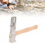 Multifunktsionaalne magnetiline katusekirves magnetiline katusehaamer, fikseeritud puidust k&auml;epidemega kirves katusekonstruktsioonide parandamiseks, t&ouml;&ouml;riist katusek&uuml;&uuml;nte kiireks paigaldamiseks