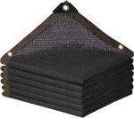 Varjuv&otilde;rk koos aasadega 5 x 7 m, varju v&otilde;rk markiis 70% v&auml;ljas must varju v&otilde;rk r&otilde;du, varju varju v&otilde;rk patio varikatuse / kasvuhoone / kanakopi jaoks