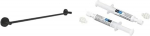GROHE Start 411782430 Vannipesuhoidja komplekt 654 mm koos QuickGlue A2 liimikomplektiga kahele kleeppunktile Varjatud kinnitamine matt mustaga