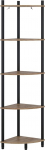 Vicco Bivio nurgariiul, Goldkraft Tamm/antratsiit, 29 x 133 cm, 5 riiuliga