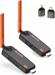 2026 Juhtmevaba HDMI saatja ja vastuv&otilde;tja 4K dekodeerimine, kuni 6 RX, HDMI raadioside 5GHz/1080P juhtmevaba laiendaja koos rakenduse kuvamisega, striiming video s&uuml;learvutile, kaablikarbile, CC TV-le TV-le