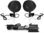 BOSS Audio Systems MCBK420B Bluetooth-k&otilde;larite s&uuml;steem - kompaktne D-klassi v&otilde;imendi, ilmastikukindlad 3-tollised k&otilde;larid, ideaalne kasutamiseks ATV-de/mootorrataste, 12-voldiliste s&otilde;idukite puhul.