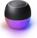 Boompods Soundflare Tide Bluetooth k&otilde;lar - IPX6 veekindel muusikakast ookeaniplastikast, Selfie funktsioon ja valgustus, v&auml;lisk&otilde;lar mobiiltelefonile, reisile, 5 tundi m&auml;nguaega, must