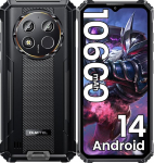 OUKITEL WP28E (2025) V&auml;litingimustes kasutatav nutitelefon Android 14, 10600 mAh v&auml;litingimustes kasutatav mobiiltelefon ilma lepinguta, 16GB + 64GB / 1TB, 6,52-tolline nutitelefon 13MP kaameraga, IP68 veekindel, Dual 4G