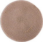 4er Set Tischsets Abwaschbar, Tischsets Rattan Platzsets Oval Abwischbar Hitzebest&auml;ndig rutschfest Platzdeckchen Tischsets f&uuml;r K&uuml;che Speisetisch (STP041)