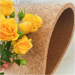 Korktafelrolle, Selbstklebende Korktafelrollen, DIY-Wandb&uuml;robedarf, Pinnwand, nat&uuml;rliche Korkfliesen, Message Vision Board (Farbe: Braun, suurus: 122 x 164 x 0,6 cm)