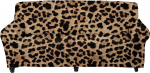 Leopard Diivan Cover Stretch Diivan Cover Diivan Kaitsja pestav Loveseat Covers 2-Seater 2-Seater