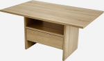 Celine Sonoma kohvilaud sahtliga Light Rough Sawn Oak