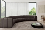 ALTDECOR Lazro-U1-U1-373 x 70 cm Moodul diivan U-kujuline nurgadiivan Nurgadiivan Diivan Elamusmaastik Diivan p&otilde;randakohvik U1-373 x 373 x 70 cm Pruun