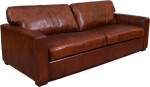 Durban Lounge diivan 3-kohaline Vintage nahast Vintage Cigar (tumepruun) ehtne nahast diivan diivan