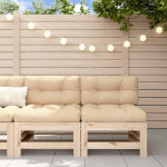 Homgoday Garden Middle Diivan Set of 2 Solid Pine Wood Diivanid Outdoor Garden Bed Diivan Diivan Garden Living Room Patio Outdoor m&ouml;&ouml;bel w1