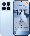 XIAOMI 17T Smartphone 12GB+256GB- Handy mit Android, 6,59 Zoll 120Hz Eye-Care Display, 6500mAh Silizium-Kohlenstoff-Akku, Leica 5X Telekamera, 67W HyperCharge, Blau, 3 Jahre Herstellergarantie