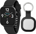 Reflex Active Series 17 4,6 cm IP67 veekindel must fitness-k&otilde;ne nutikell koos ActiveTag esemete leidmise kinkekomplektiga