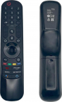 LG Smart TV kaugjuhtimispult, LG MR21GA MR21GC MR22GA MR22GN MR23GA Magic TV, Magic Remote LG 2021 OLED QNED NanoCell UHD 4K 8K Smart TV jaoks (ilma h&auml;&auml;le-/n&auml;idikufunktsioonideta)